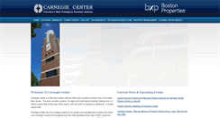Desktop Screenshot of carnegiecenter.com